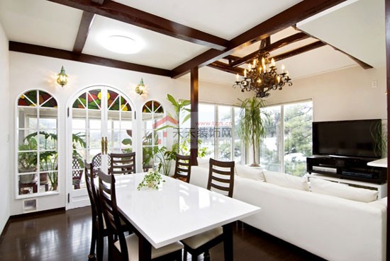 干净不单调 白色空间搭配妙招