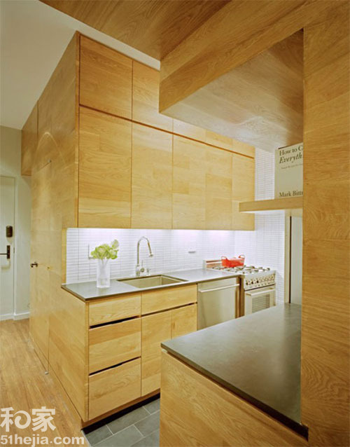 空间学达人 美国80后女孩的跃层小公寓