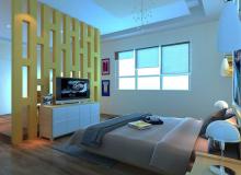 清爽简洁的卧室