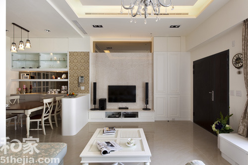 觅一方自在天地 舒适明亮美式田园家