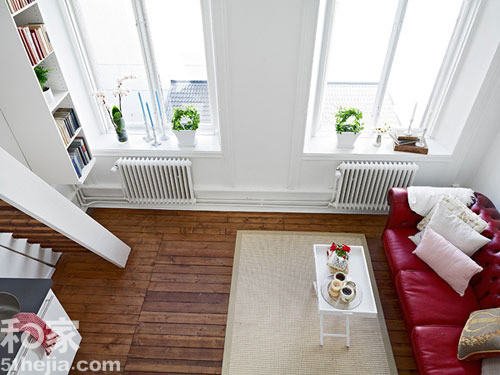 白色北欧风空间扩张 22平单身女蜗居